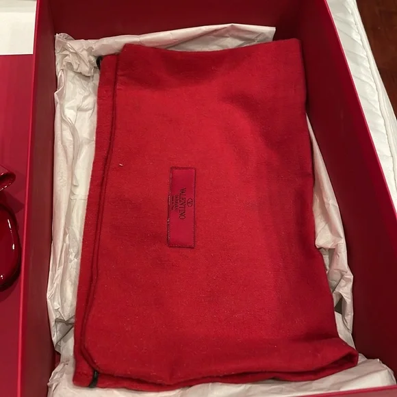 Red Valentino heels shoes size 9.5 - Picture 4 of 9